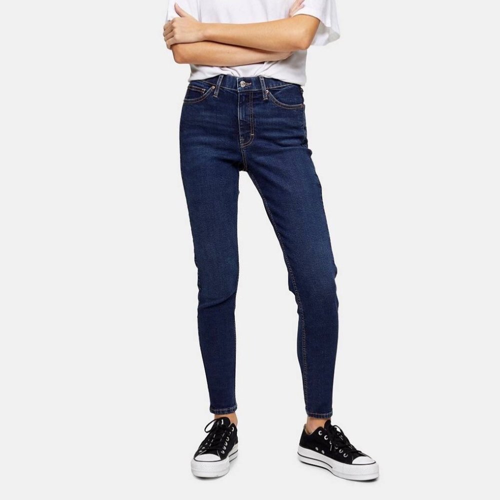Topshop Moto Womens Jamie Skinny Jeans size 26